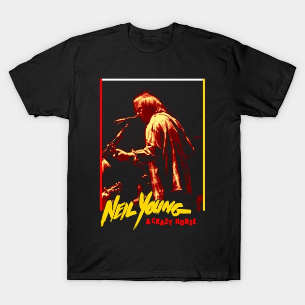 Classic Neil Young T-Shirt by Popstars